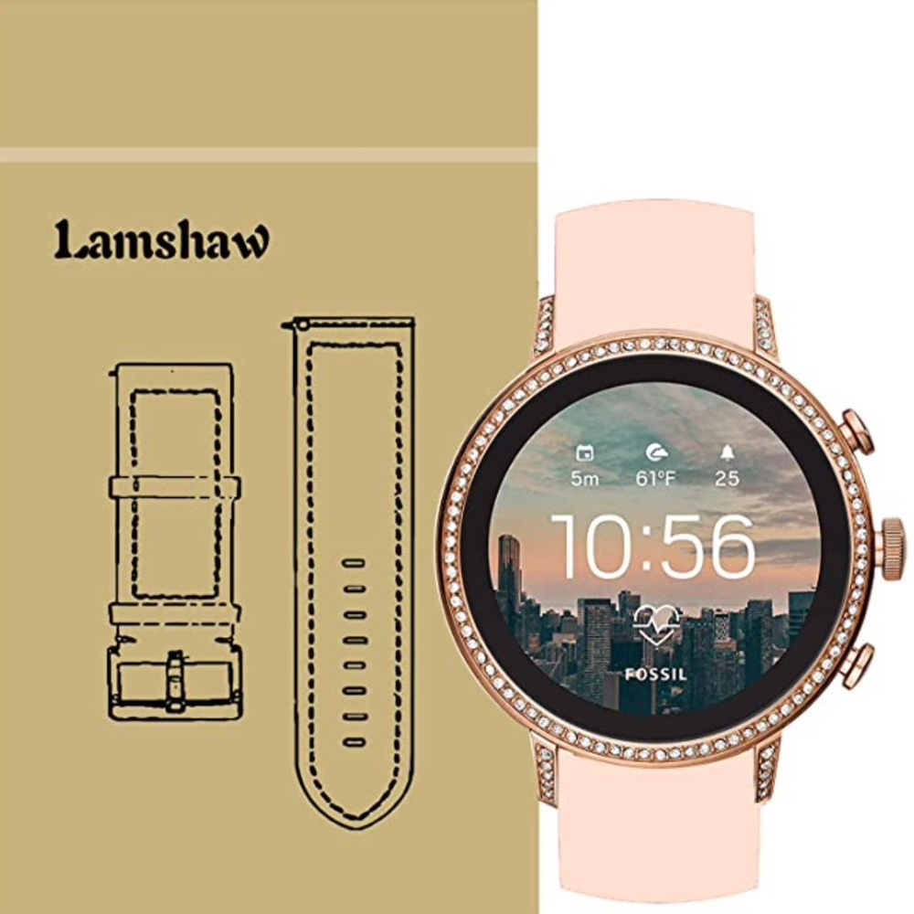 NWT Fossil Q Venutre Watch Band, Pink